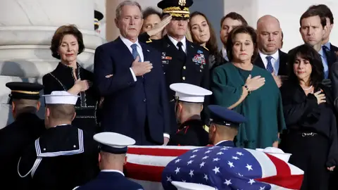 Capilla ardiente George W. H. Bush