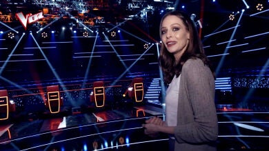 Eva González nos hace una visita guiada por los lugares donde se graba 'La Voz' en Antena 3