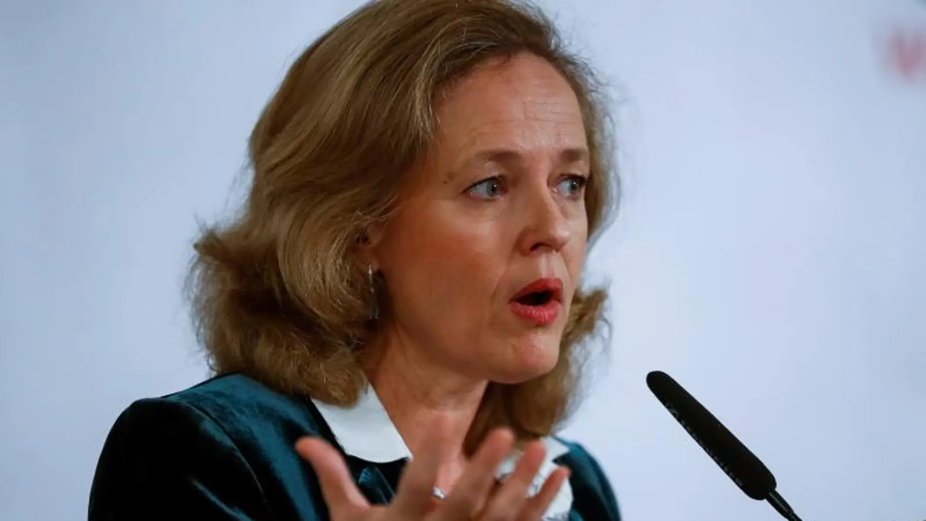 La ministra de Economía, Nadia Calviño La ministra de Economía, Nadia Calviño