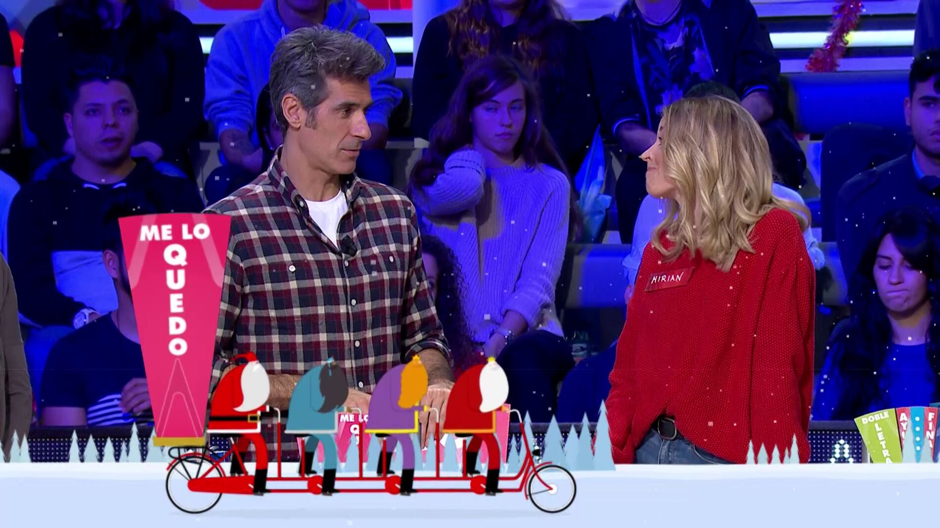 Jorge Fern&aacute;ndez bromea: "En Navidad est&aacute; muy feo robar regalos"