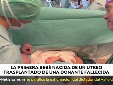 Nace en Brasil la primera bebé del mundo a través de un trasplante de útero de una donante muerta Nace en Brasil la primera bebé del mundo a través de un trasplante de útero de una donante muerta