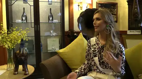 Ángela Ponce, la primera mujer transexual de la historia en participar en el certamen de Miss Universo Ángela Ponce, la primera mujer transexual de la historia en participar en el certamen de Miss Universo