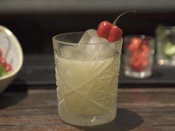 Coctel picante de pisco, de Totora