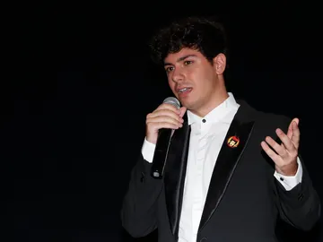 Alfred durante la presentación Alfred durante la presentación