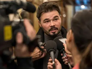 El portavoz de ERC en el Congreso, Gabriel Rufián El portavoz de ERC en el Congreso, Gabriel Rufián