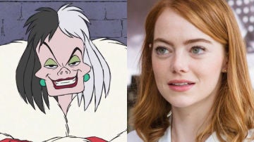 Cruella de Vil y Emma Stone