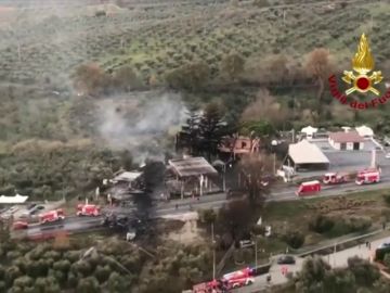 Al menos dos muertos y 15 heridos tras una explosión en una gasolinera en la región italiana de Lacio 