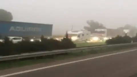 Hasta 12 kilómetros de atasco por las protestas de camiones en Tarragona y Lleida Hasta 12 kilómetros de atasco por las protestas de camiones en Tarragona y Lleida