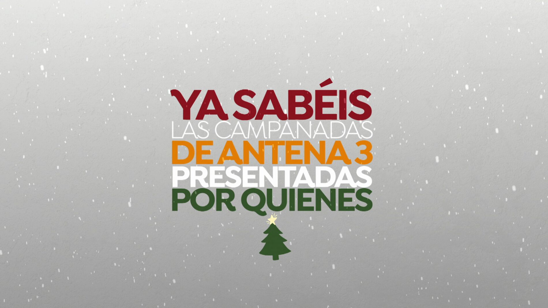 VÍDEO Campanadas 2018 Las Campanadas de Antena 3 vienen con sorpresa
