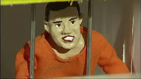 Las figuras de Ana Julia Quezada y 'El Chicle' se cuelan en el belén artesanal de Valga Las figuras de Ana Julia Quezada y 'El Chicle' se cuelan en el belén artesanal de Valga