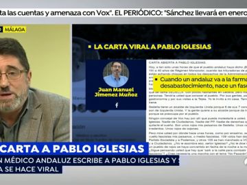 El médico andaluz que ha escrito una carta abierta a Pablo Iglesias.