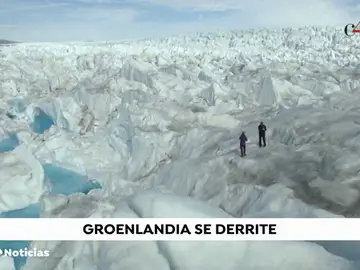 La capa de hielo de Groenlandia se derrite a gran velocidad que hace 30 años La capa de hielo de Groenlandia se derrite a gran velocidad que hace 30 años