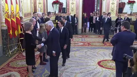 Todos los expresidentes del Gobierno en el Congreso Todos los expresidentes del Gobierno en el Congreso