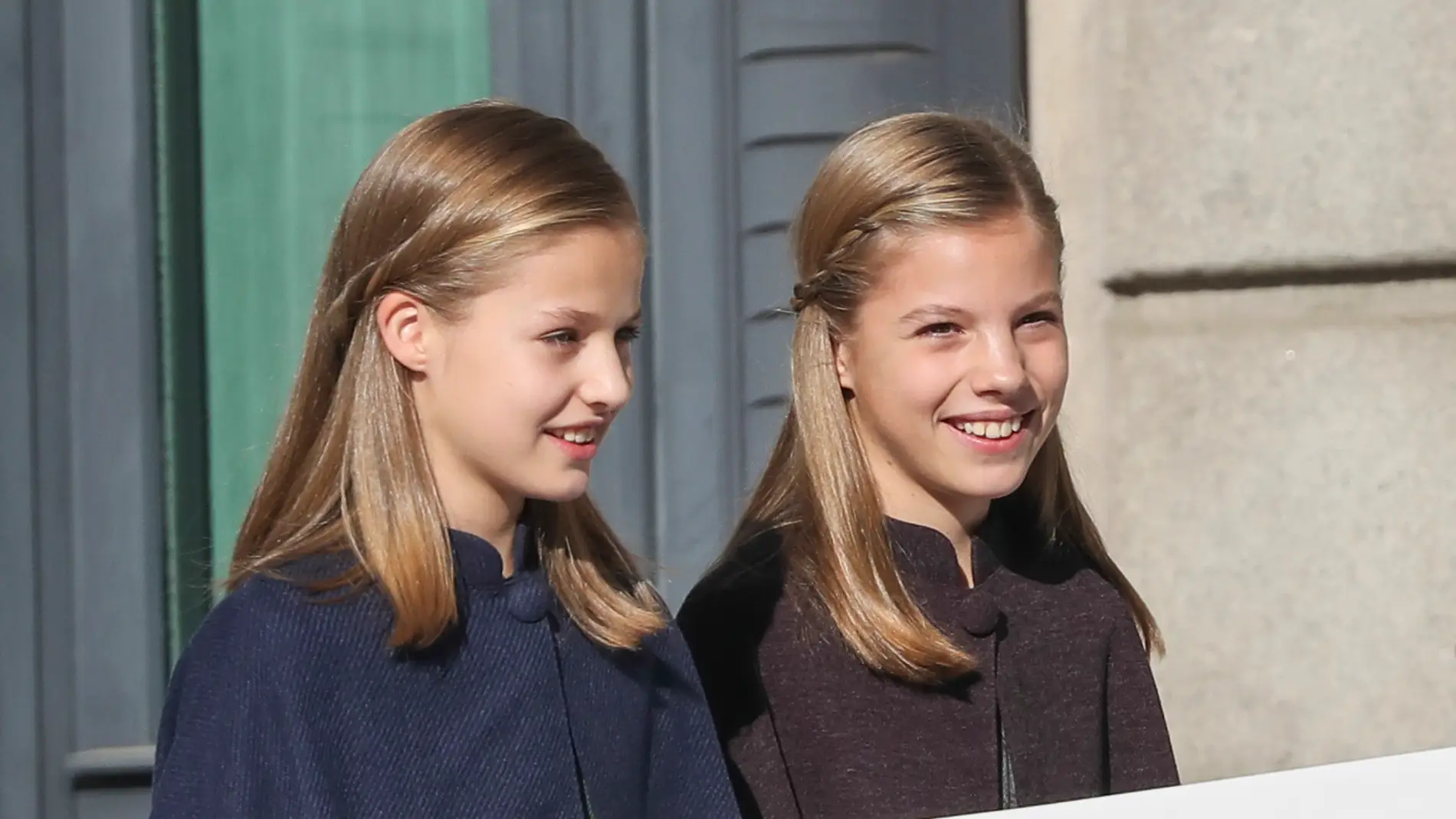 La princesa Leonor y la infanta Sofía