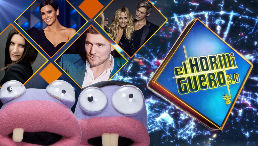 La próxima semana visitarán 'El Hormiguero 3.0' Michael Bublé, Laura Pausini, Cristina Pedroche, Carlos Baute y Marta Sánchez