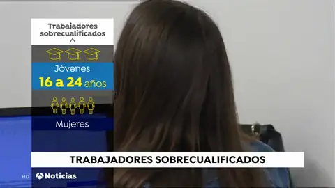 La sobrecualificación supone un problema a la hora de encontrar trabajo en España La sobrecualificación supone un problema a la hora de encontrar trabajo en España