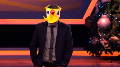 Juanra Bonet protagoniza uno de los momentos más divertidos en '¡Boom!' convertido en pollo