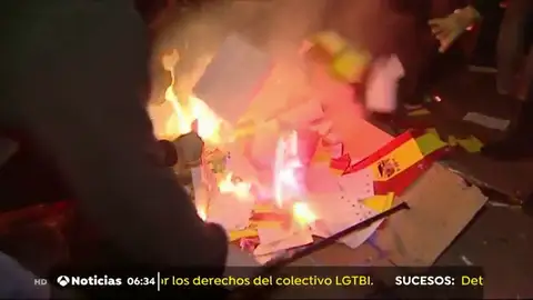 Balance final de los disturbios en Terrassa Balance final de los disturbios en Terrassa