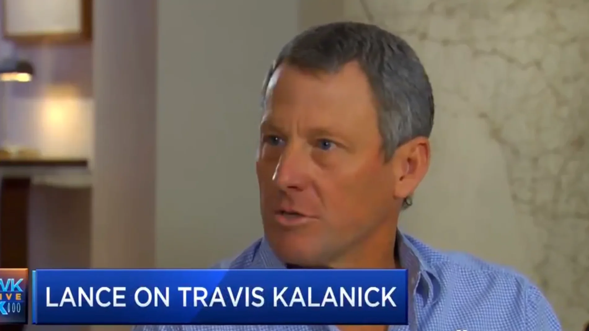 Lance Armstrong, en una entrevista Lance Armstrong, en una entrevista