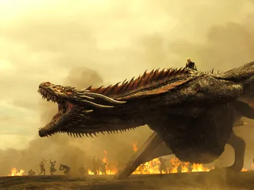 Drogon y Daenerys en 'Juego de Tronos' Drogon y Daenerys en 'Juego de Tronos'