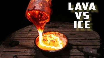 Lava vs hielo