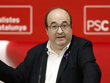 Miquel Iceta durante un acto del PSC Miquel Iceta durante un acto del PSC
