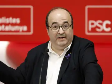Miquel Iceta durante un acto del PSC Miquel Iceta durante un acto del PSC