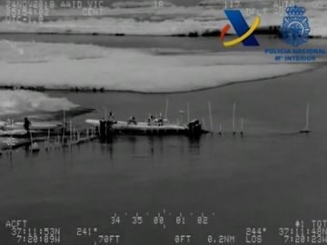 Incautadas 2,7 toneladas de resina de hach&iacute;s en la costa de Ayamonte