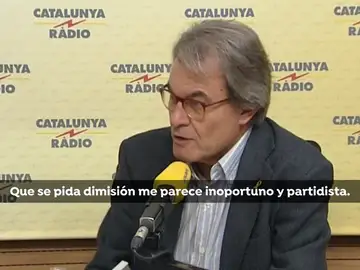 Artur Mas considera que pedir la dimisión de Buch es "inoportuno y partidista" Artur Mas considera que pedir la dimisión de Buch es "inoportuno y partidista"