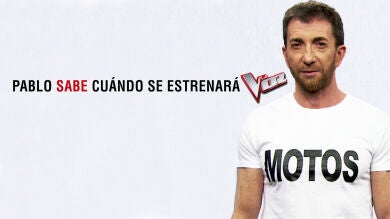 EXCLUSIVA MUNDIAL: Pablo Motos sabe cuándo se estrenará 'La Voz' y lo desvelará hoy a las 21:45 en 'El Hormiguero 3.0'
