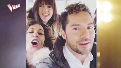 La desternillante versión de Vanesa Martín, David Bisbal y Rosario Flores de 'Hola mi amor' de El Junco