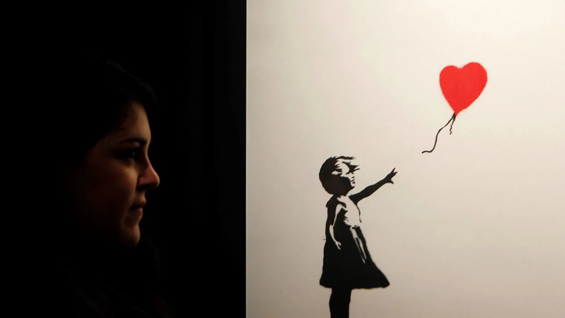 Una de las más de 70 obras de Bansky procedentes de colecciones privadas Una de las más de 70 obras de Bansky procedentes de colecciones privadas