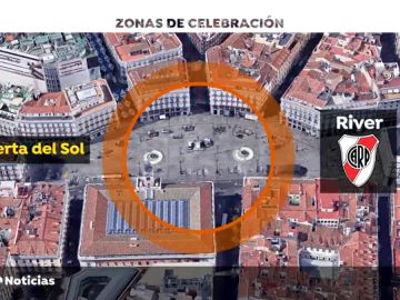 Gran despliegue de medidas de seguridad en Madrid por el partido Boca-River