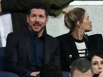 Simeone, también presente en el Bernabéu Simeone, también presente en el Bernabéu