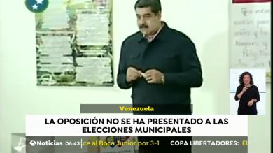 La oposición no se presenta a los comicios de Venezuela por considerar el proceso 'una farsa'
