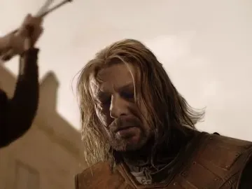 Ned Stark en el primer capítulo de 'Juego de Tronos' Ned Stark en el primer capítulo de 'Juego de Tronos'