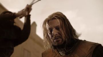 Ned Stark en el primer capítulo de 'Juego de Tronos'