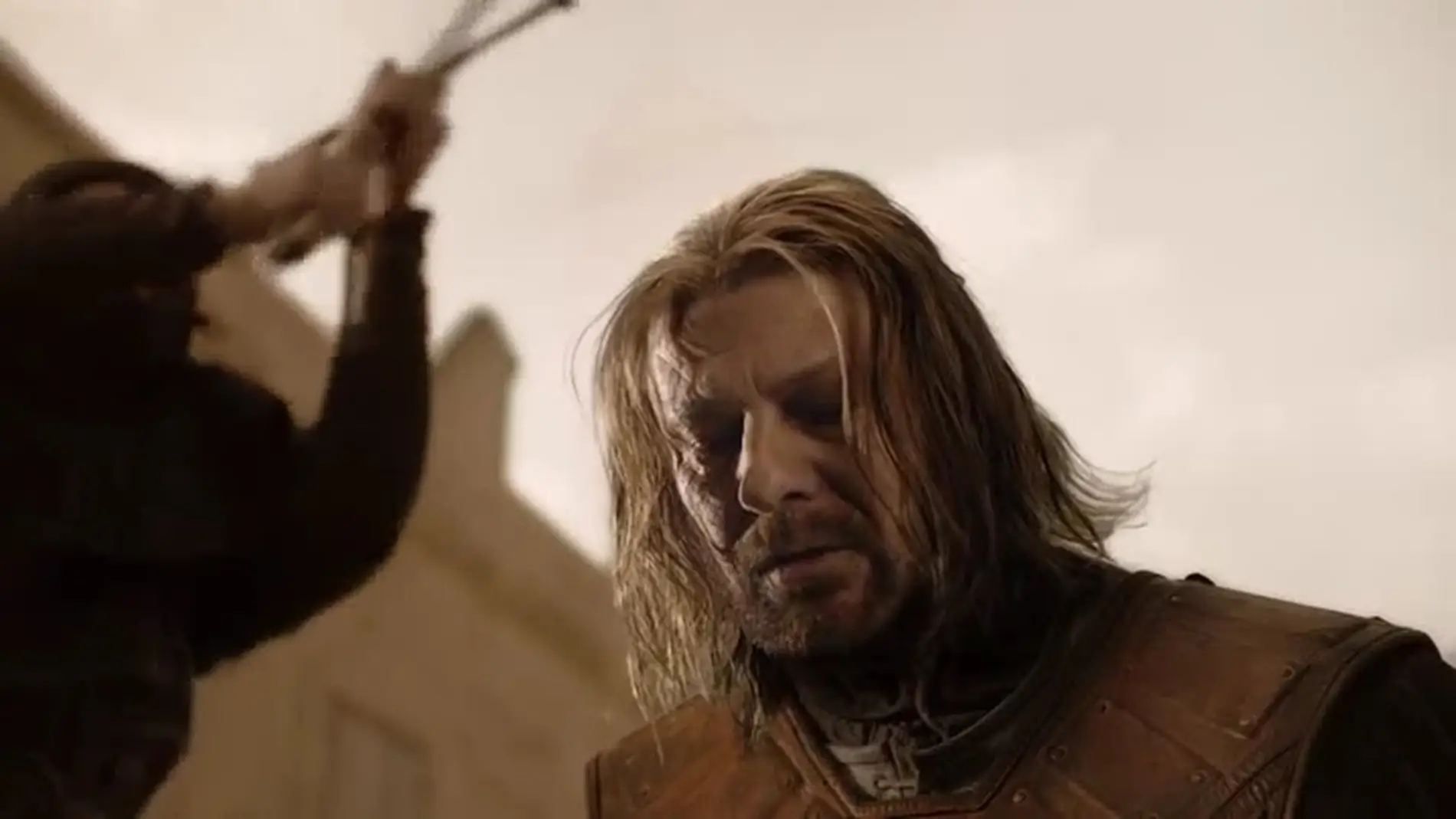 Ned Stark en el primer capítulo de 'Juego de Tronos'