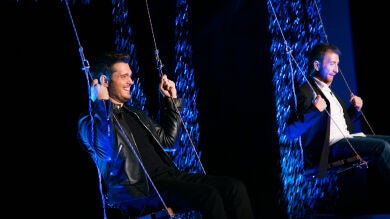 Michael Bublé y Pablo Motos protagonizan el momento más romántico de la temporada de 'El Hormiguero 3.0'
