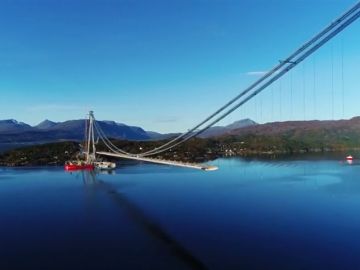 Halogaland, el segundo puente más largo de Noruega, abre sus puertas al tráfico