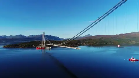 Halogaland, el segundo puente más largo de Noruega, abre sus puertas al tráfico Halogaland, el segundo puente más largo de Noruega, abre sus puertas al tráfico