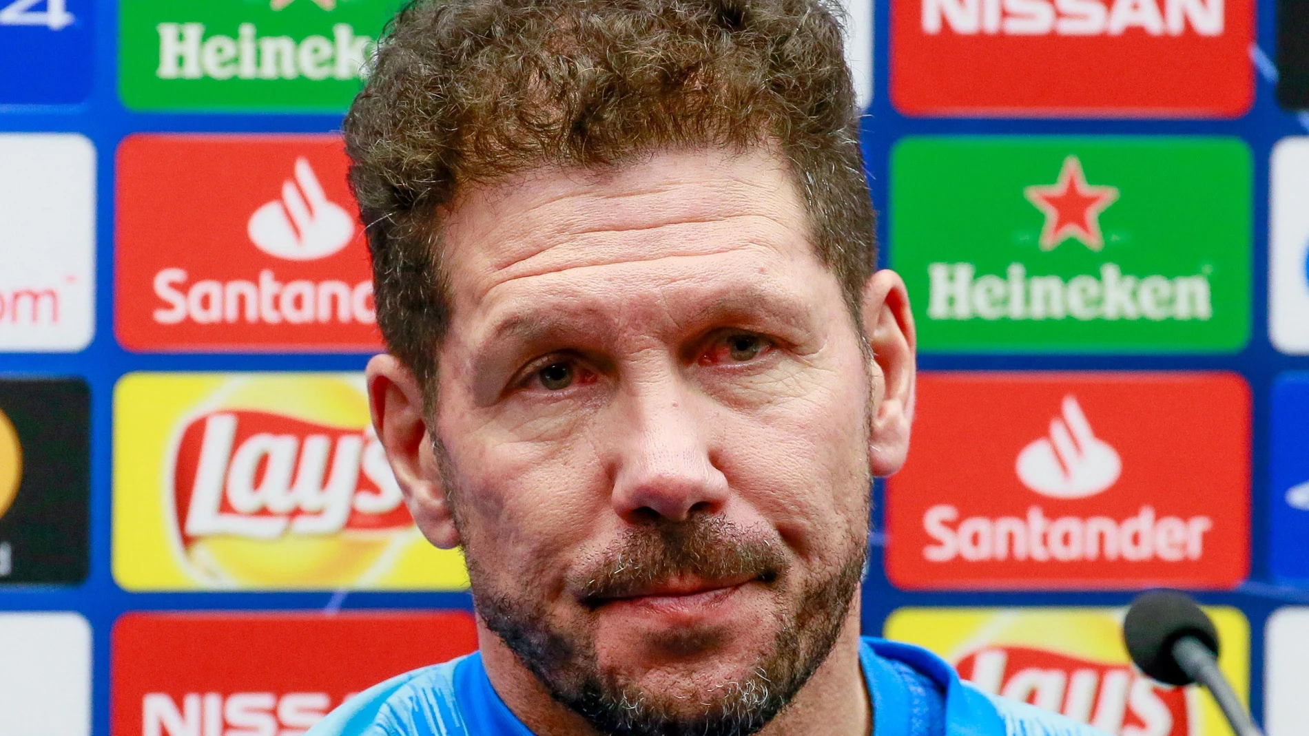 Simeone comparece ante los medios de comunicación Simeone comparece ante los medios de comunicación