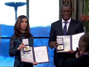 Mukwege y Murad recogen el Nobel de la Paz por lucha contra violencia sexual Mukwege y Murad recogen el Nobel de la Paz por lucha contra violencia sexual