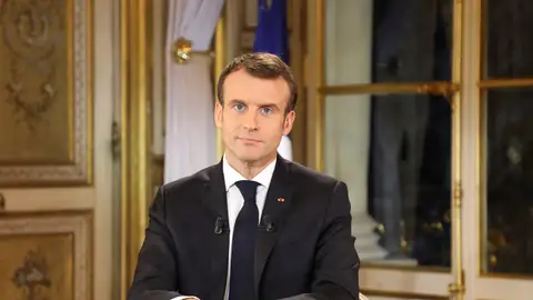El presidente de Francia, Emmanuel Macron El presidente de Francia, Emmanuel Macron