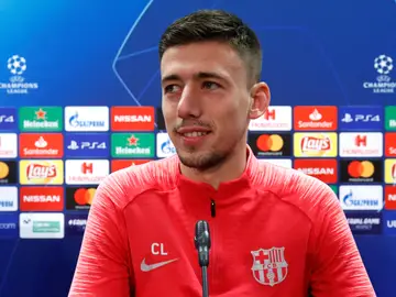Lenglet comparece ante los medios Lenglet comparece ante los medios