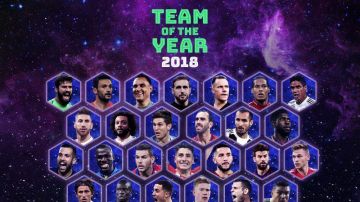 Los nominados al equipo del año de la UEFA 2018
