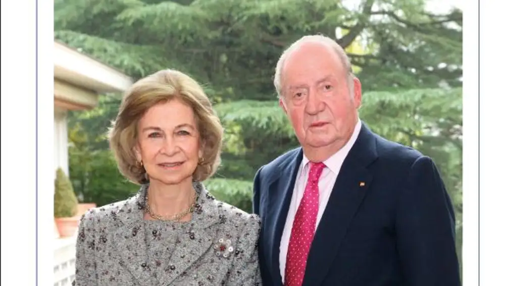 La felicitación navideña de los Reyes eméritos La felicitación navideña de los Reyes eméritos