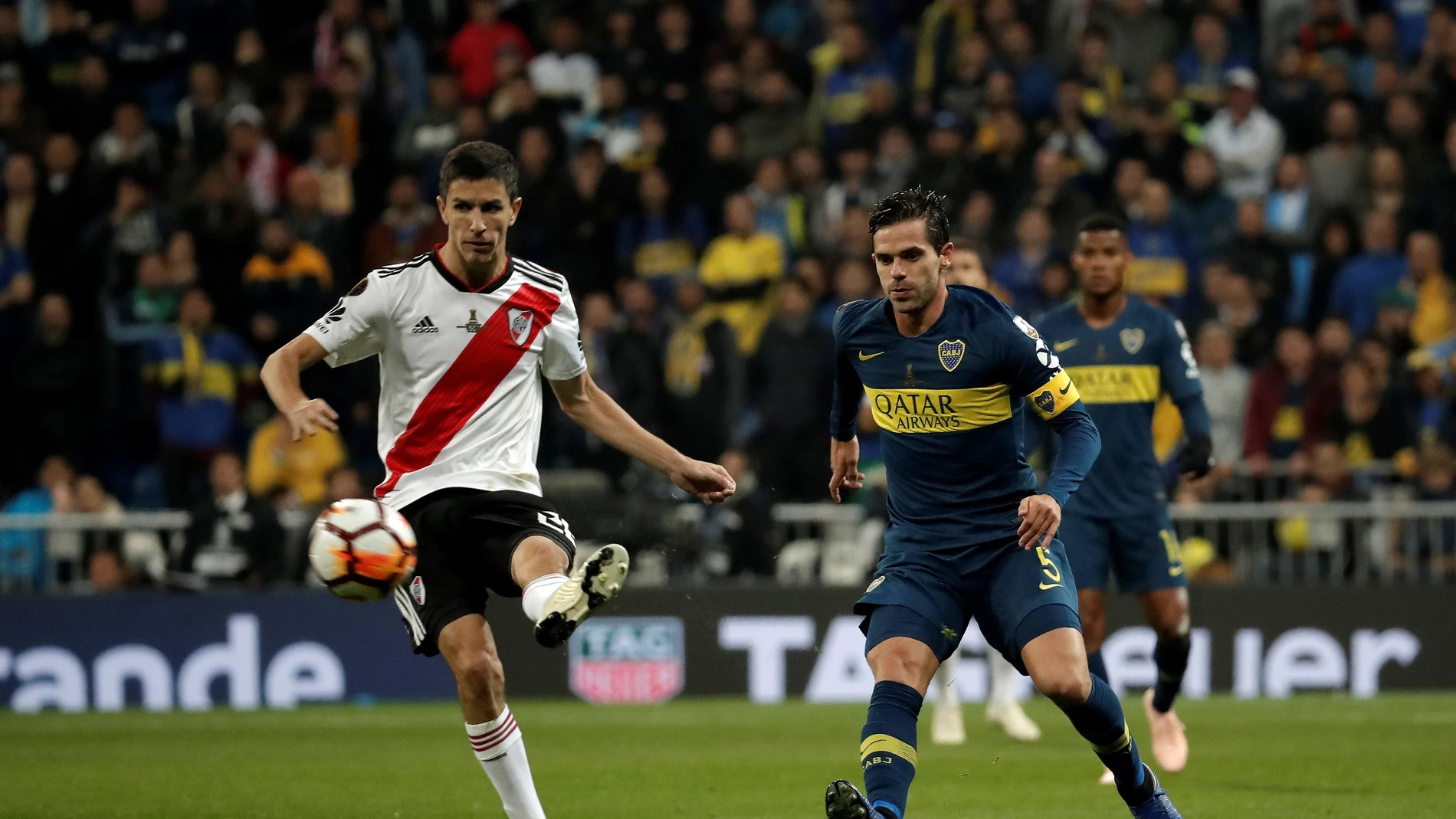 Gago, durante el River-Boca Gago, durante el River-Boca