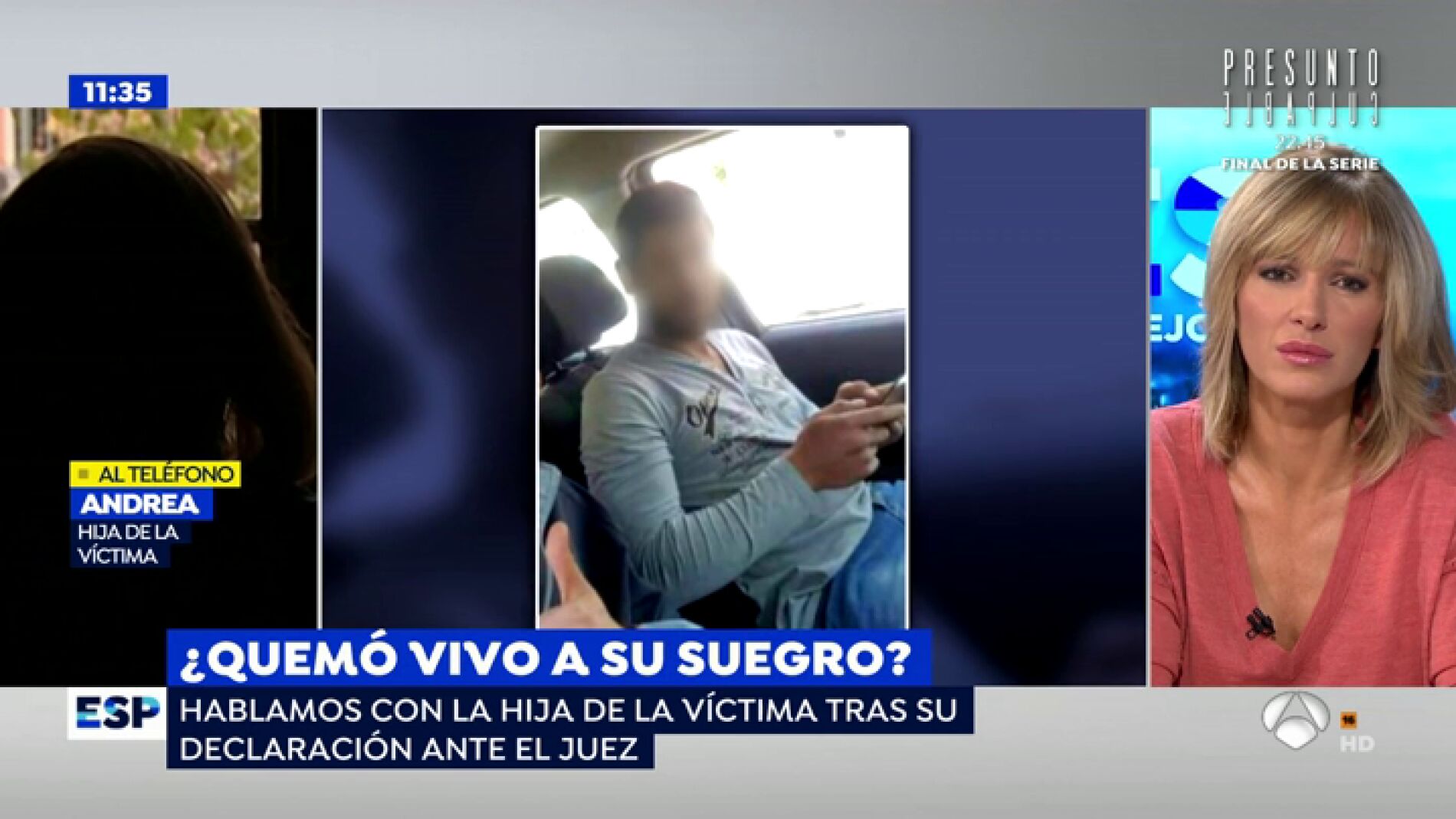 Quem&oacute; vivo a su exsuegro y amenaz&oacute; a su exmujer.
