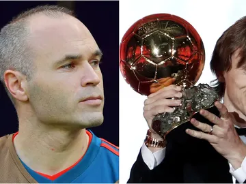 Iniesta opina sobre el Balón de Oro Iniesta opina sobre el Balón de Oro
